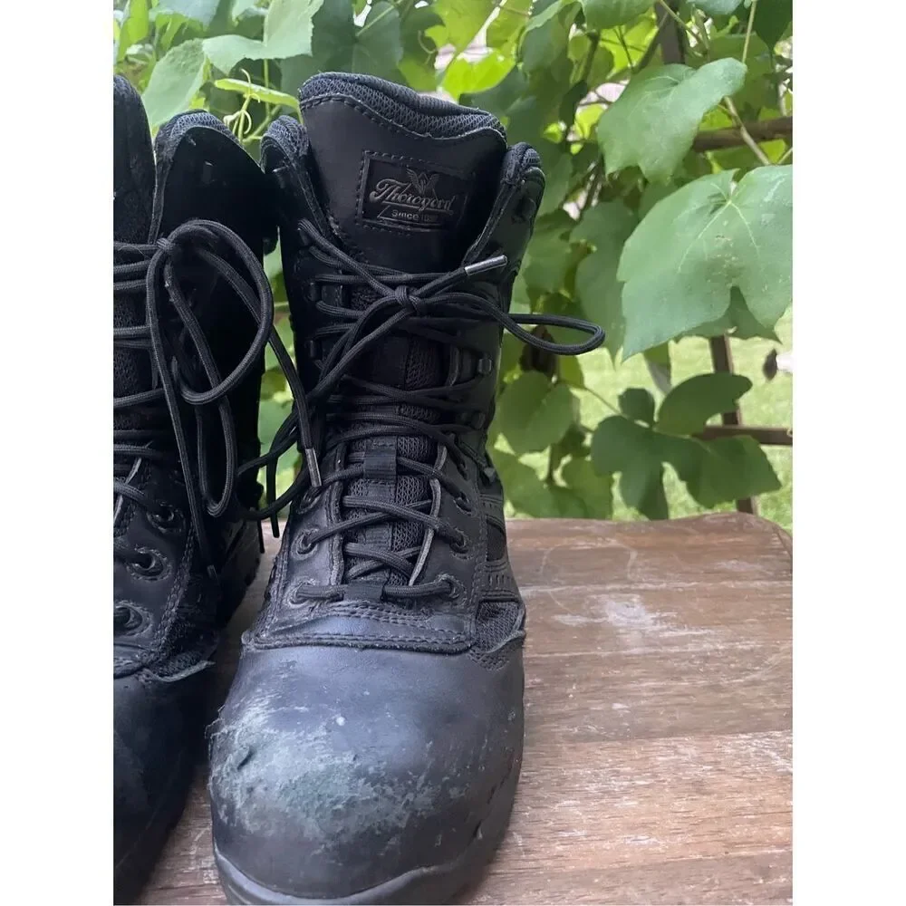 Thorogood Deuce Side Zip Tactical Men's 6.5 / Women’s 8.5 Safety Composite Boot